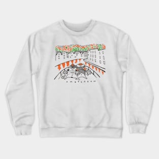 Starry Puggy Night Crewneck Sweatshirt